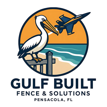 Gulf Built Fence & Solutions Logo - Navigation